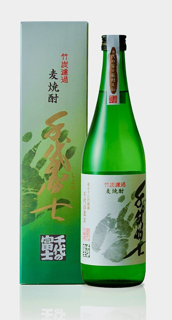 竹炭濾過 麦焼酎 千代ノ富士